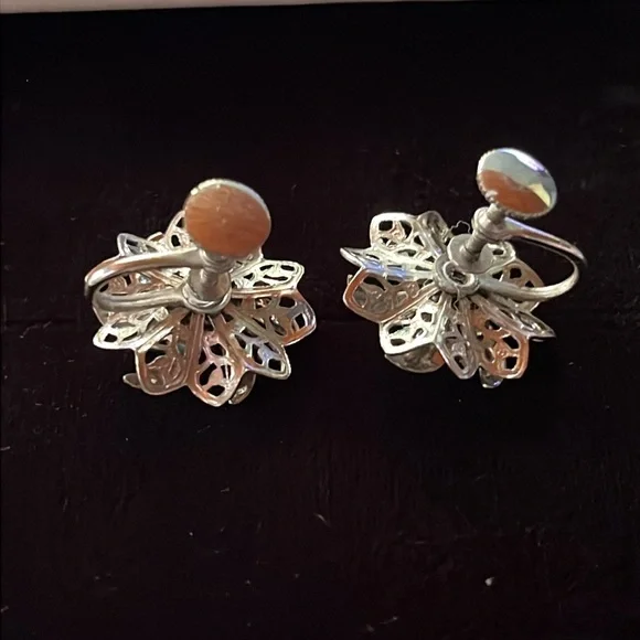 Vintages Earrings and matching brooch - Picture 7 of 8